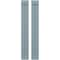 Ekena Millwork Americraft 2-Board Exterior Wood Joined Board-n-Batten Shutters w/ End Batten, ARW103BB207X77SBH, PR ARW103BB207X77SBH - alternate 1